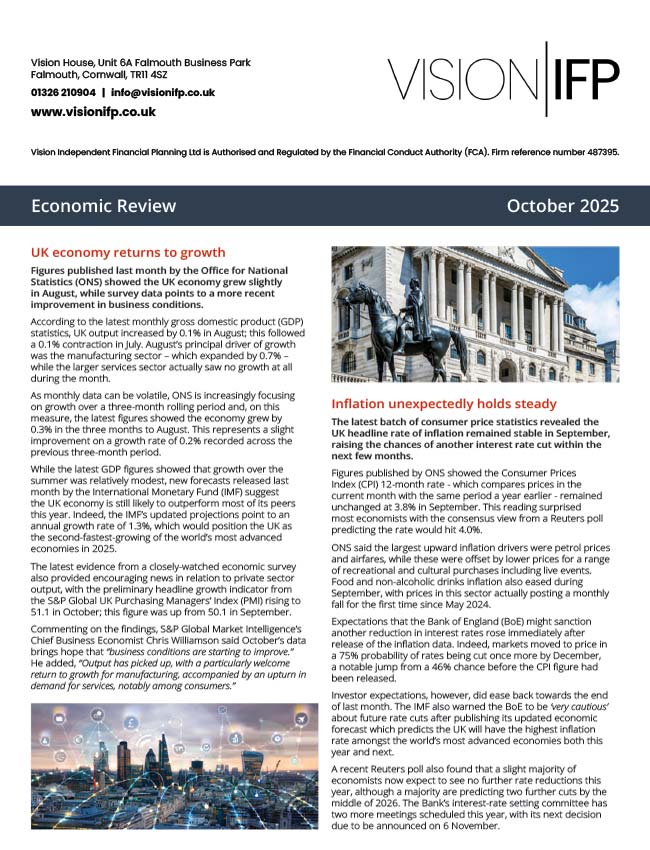 Economic Review September 2025