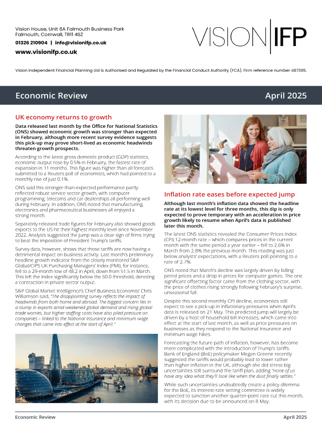 Economic Review April 2025