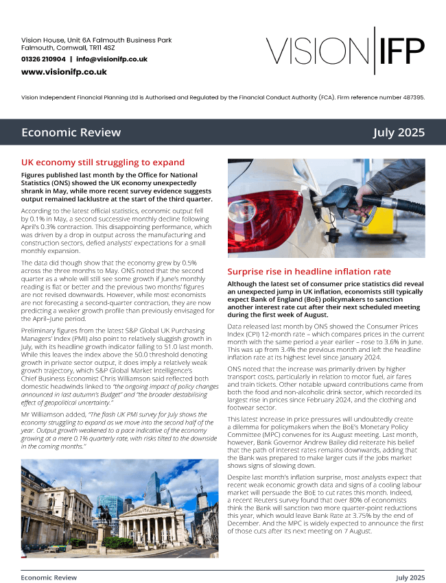 Economic Review July 2025