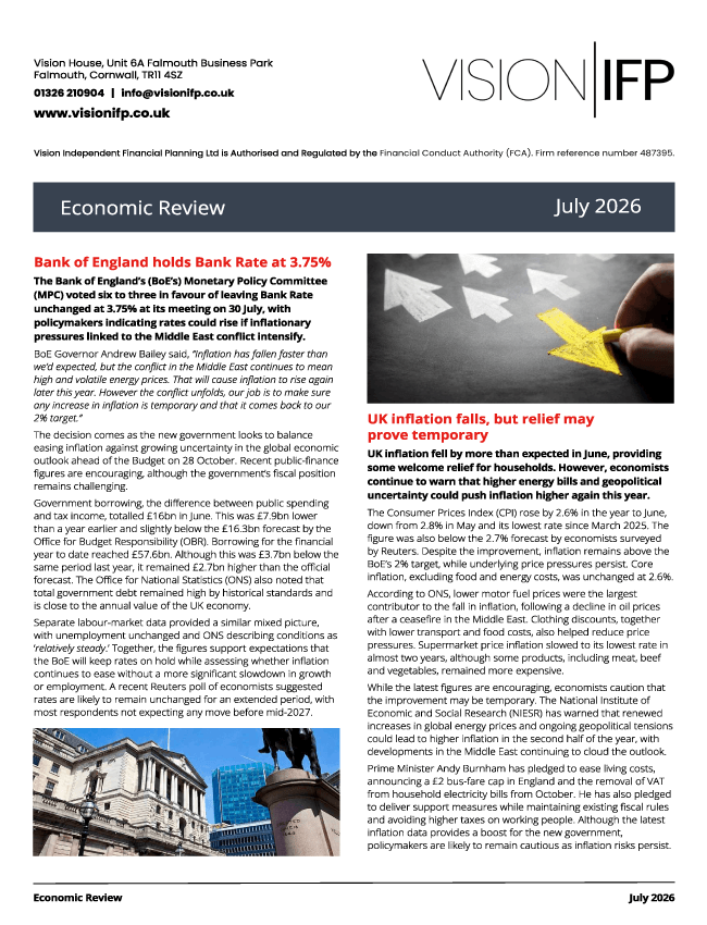 Economic Review July 2026